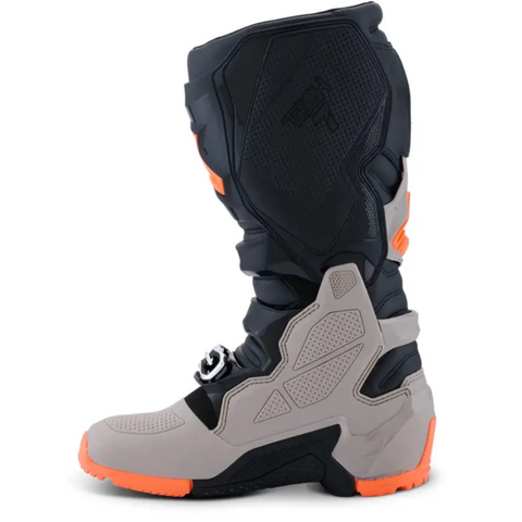 Botas Alpinestars Tech 7 Enduro Black/Warm Gray/Orange Fluo
