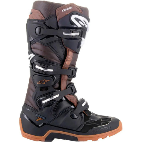 Botas Alpinestars Tech 7 Enduro Black/Dark Brown