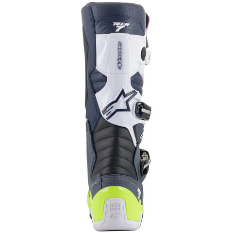 Botas Alpinestars Tech 7 Grey/Pink/Hi-Viz Yellow