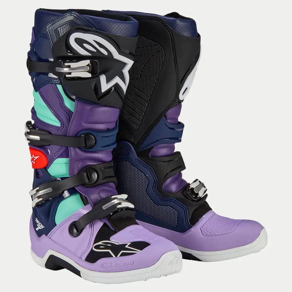 Botas Alpinestars Tech 7 LE Imperial Double Purple/Blue/Black