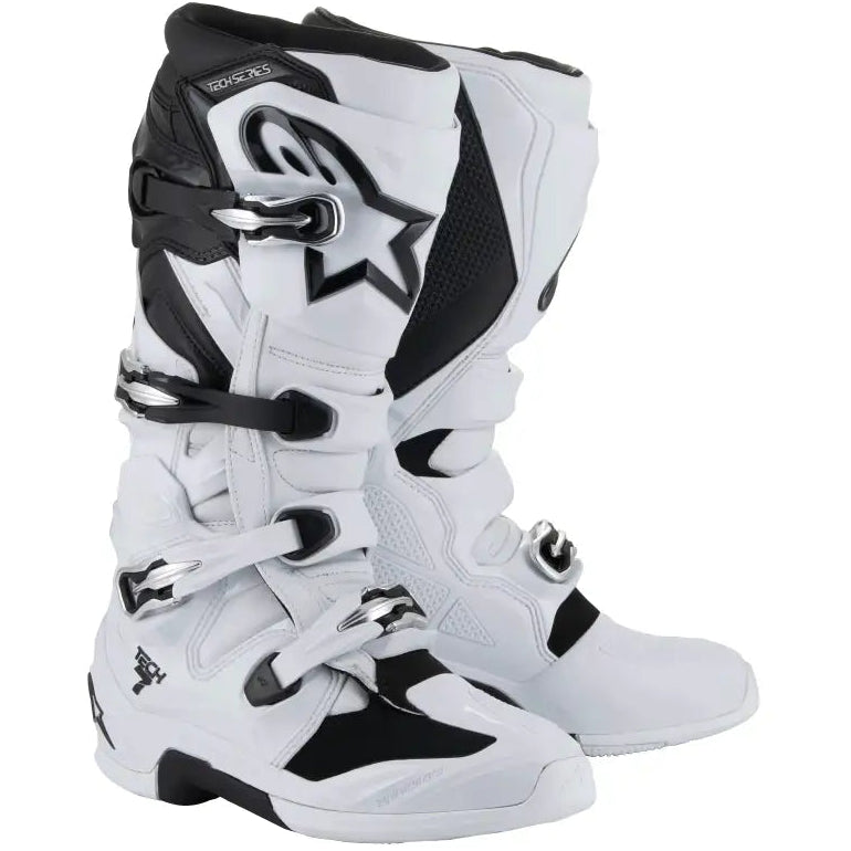 Botas Alpinestars Tech 7 White/Black