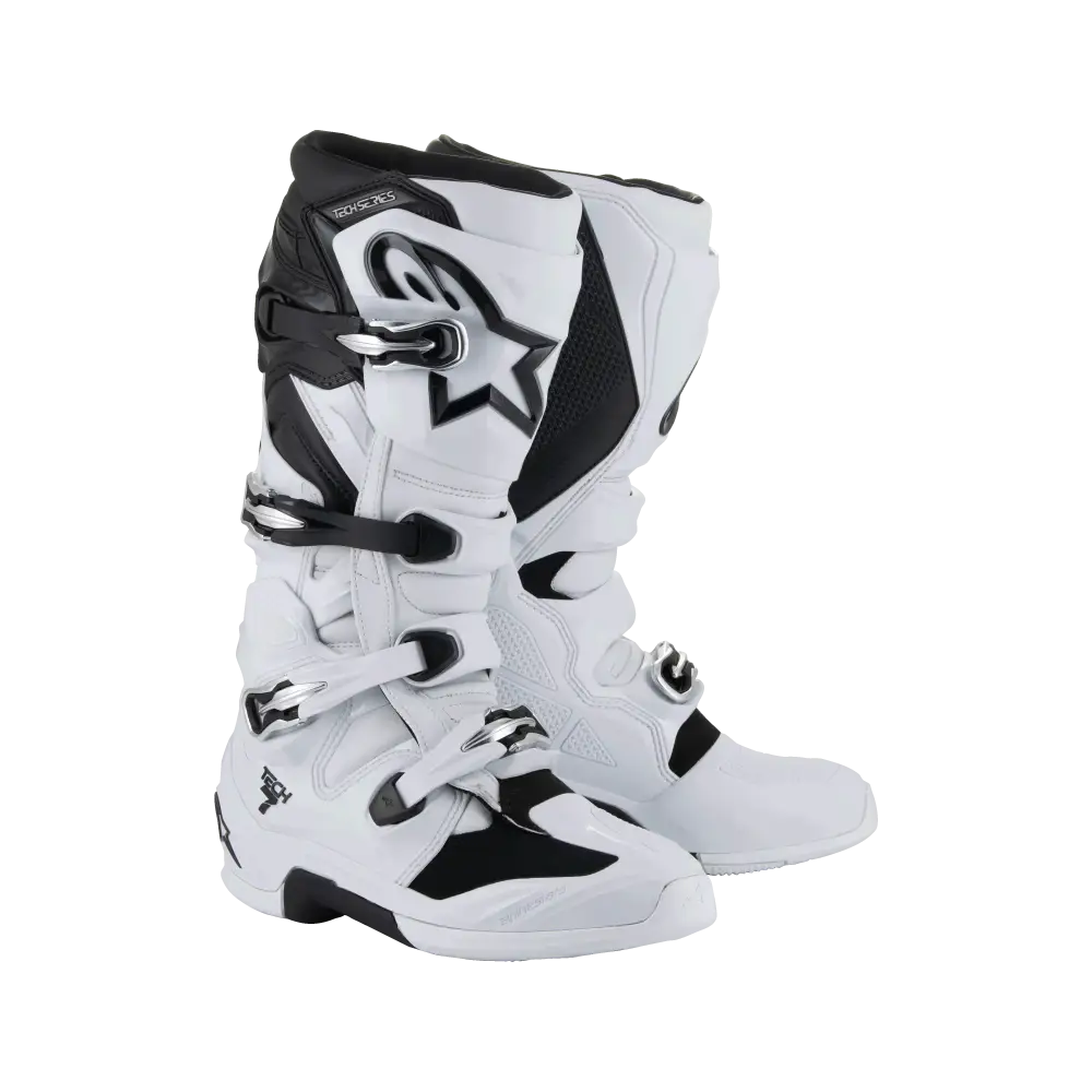 Botas Alpinestars Tech 7 White/Black