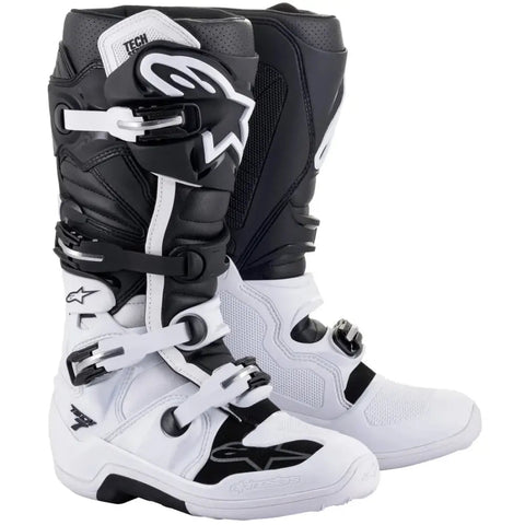 Botas Alpinestars Tech 7 White/Black