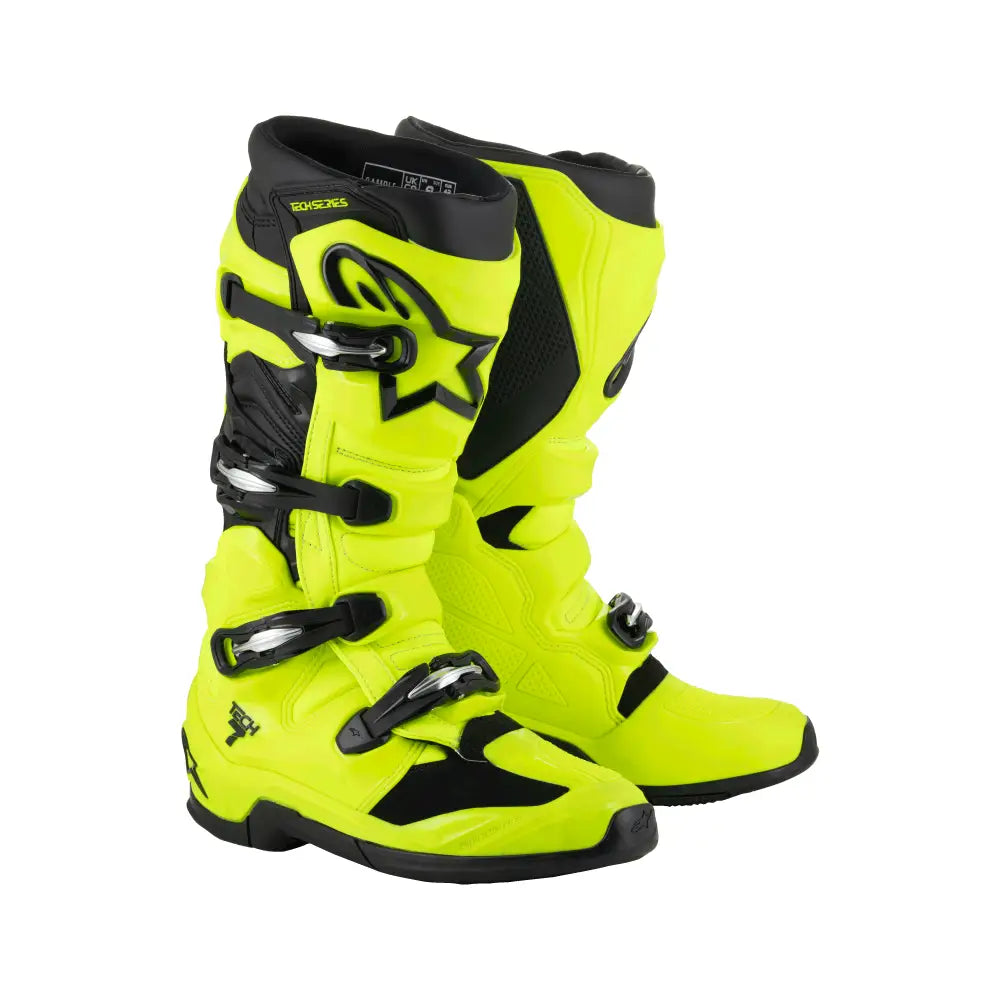 Botas Alpinestars Tech 7 Yellow Fluo/Black