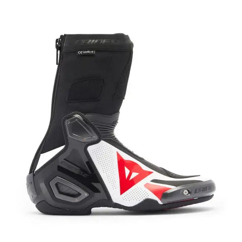Botas Dainese Axial 2 Air Black/White/Lava-Red
