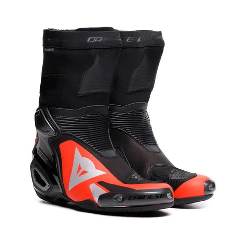 Botas Dainese Axial 2 Black/Red-Fluo