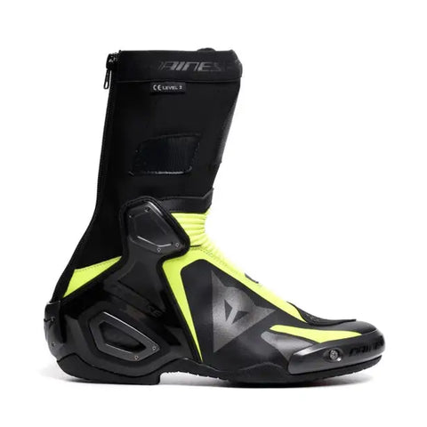 Botas Dainese Axial 2 Black/Yellow-Fluo