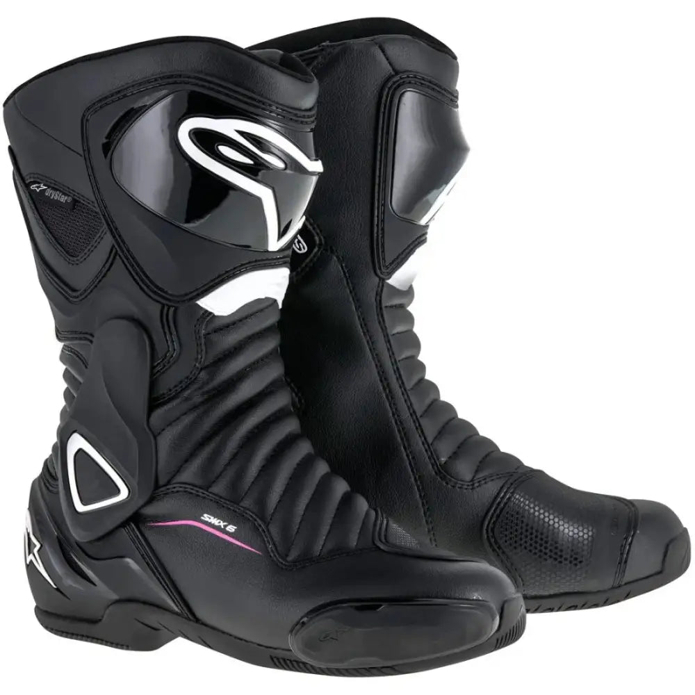 Botas de Mujer Alpinestars Stella SMX-6 v2 Drystar Black/Fuchsia/White