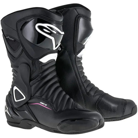 Botas de Mujer Alpinestars Stella SMX-6 v2 Drystar Black/Fuchsia/White