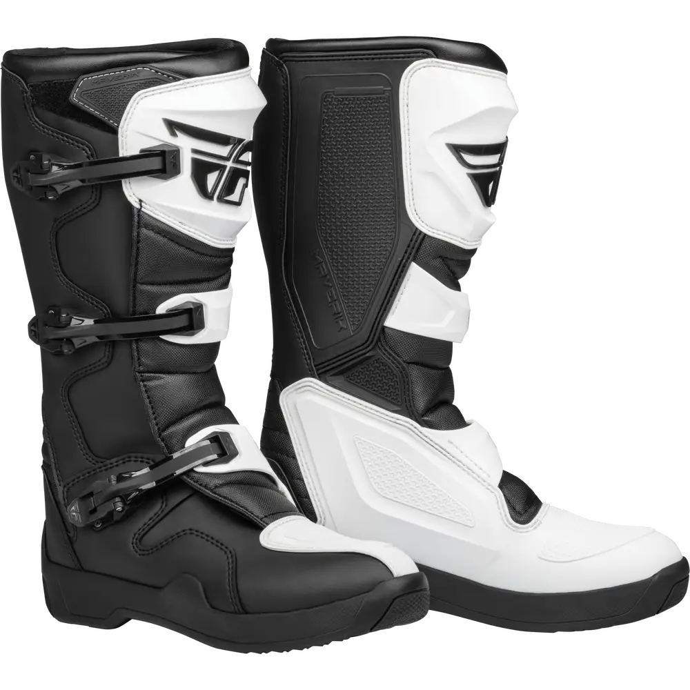 Botas Fly Racing Maverik LT White/Black