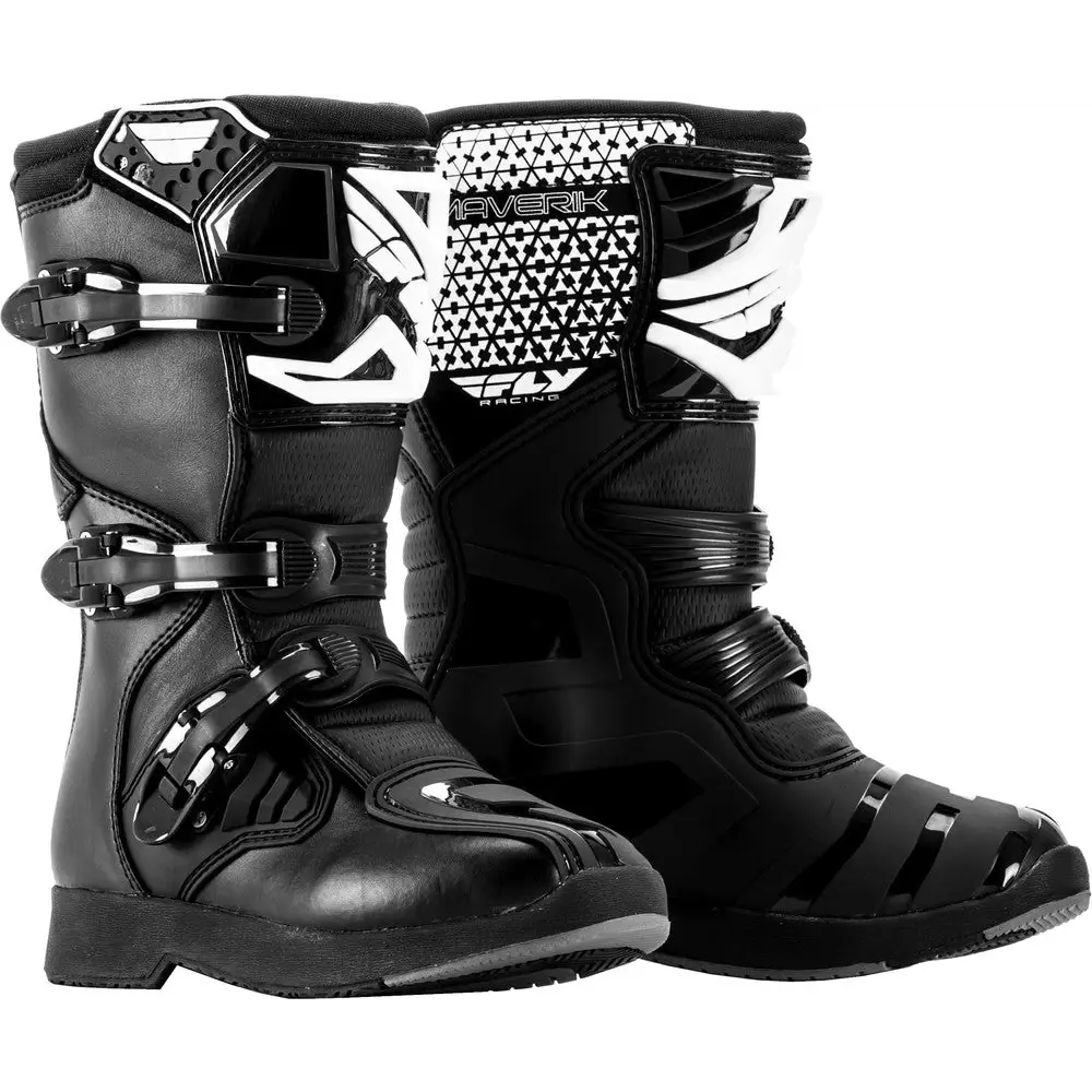 Botas para Niño Fly Racing Youth Maverik Black