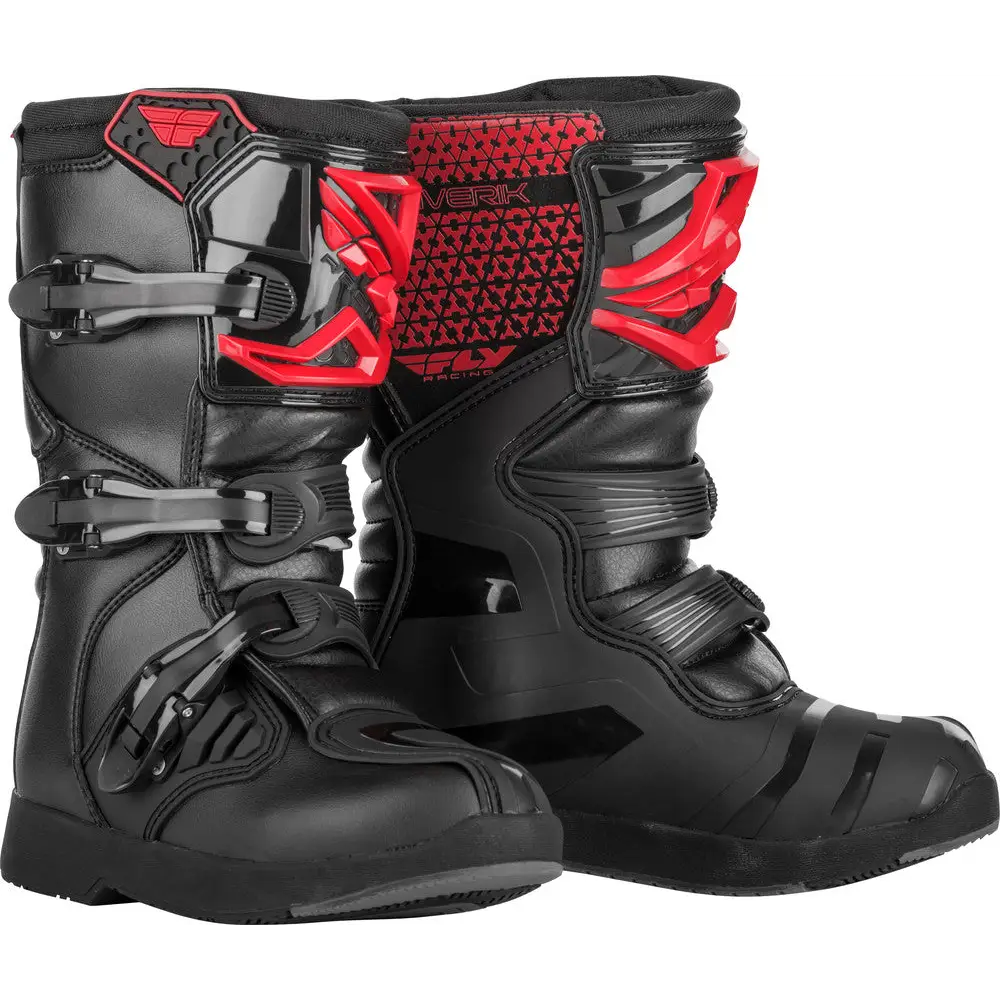 Botas para Niño Fly Racing Youth Maverik Red/Black