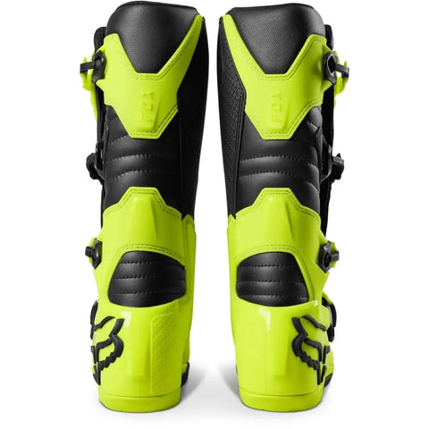Botas Fox Racing Comp Black/Yellow Fluo