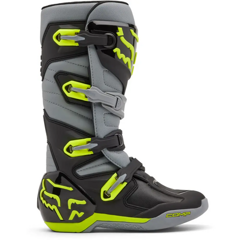 Botas Fox Racing Comp Grey/Yellow