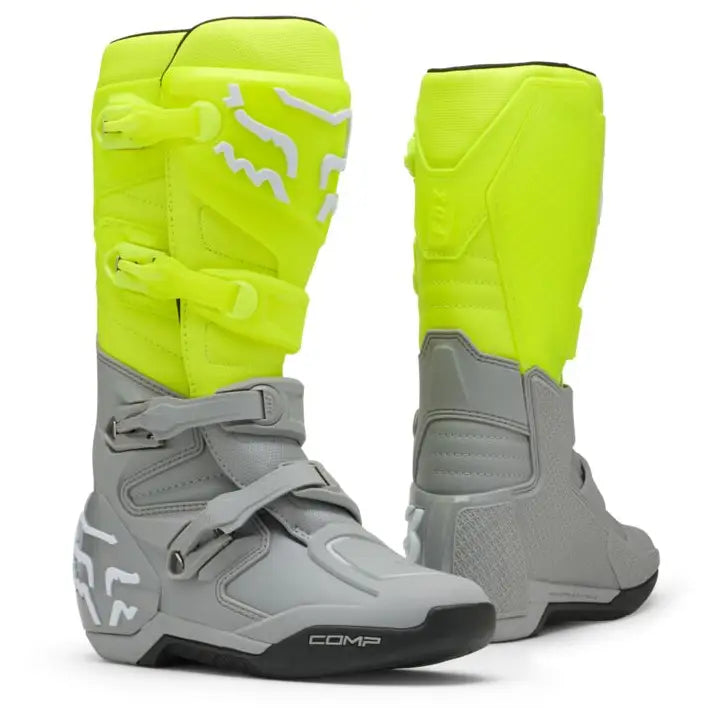 Botas Fox Racing Comp Yellow/Grey