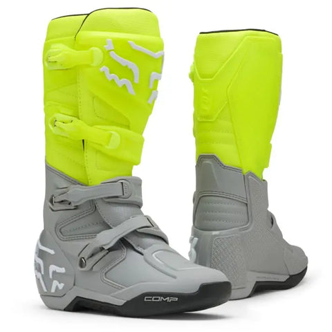 Botas Fox Racing Comp Yellow/Grey