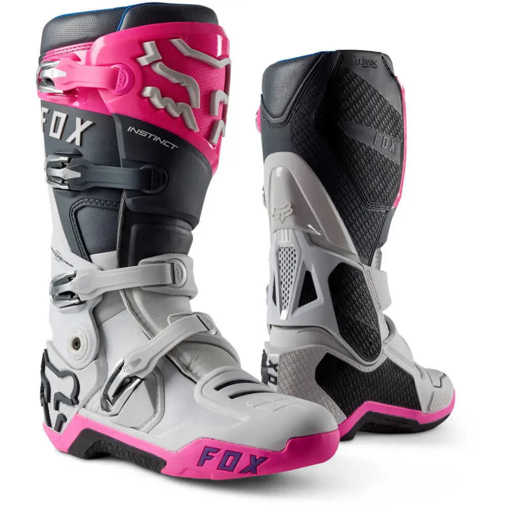 Botas Fox Racing Instinct 2.0 Gray/Pink