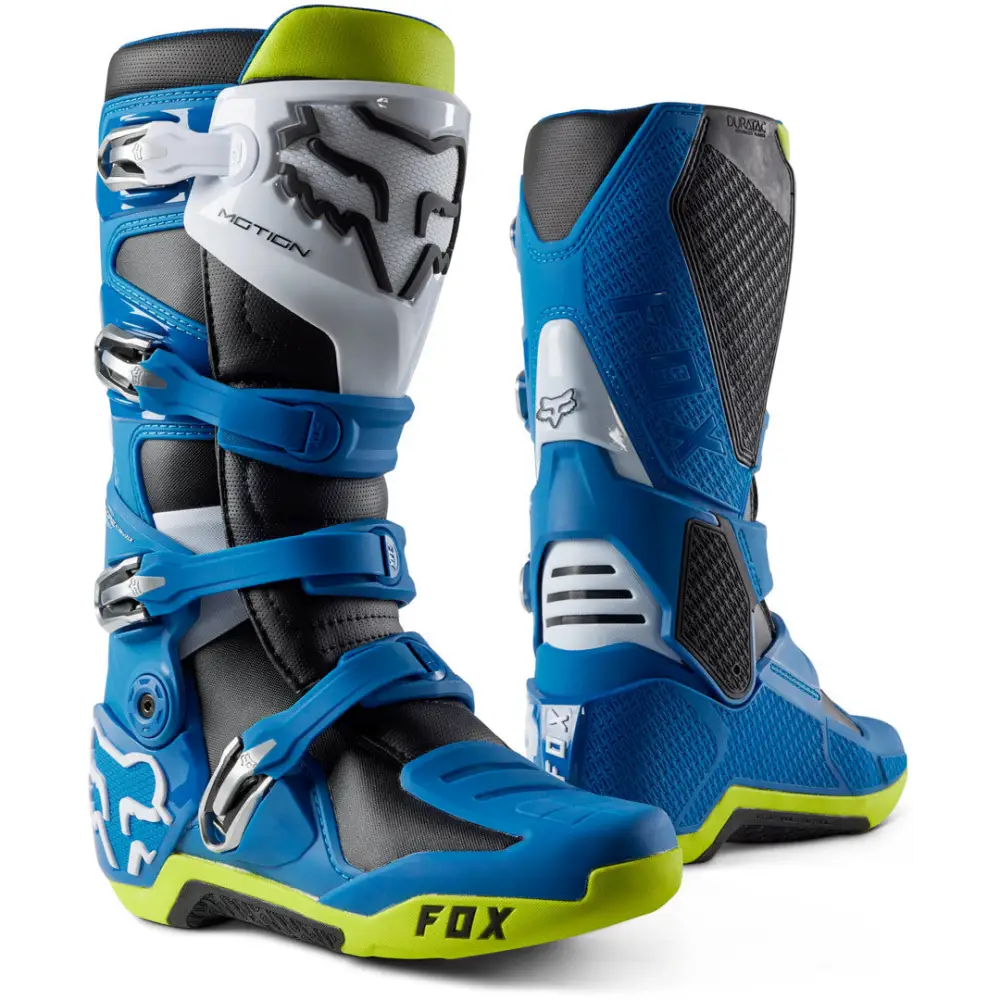 Botas Fox Racing Motion Blue/Yellow