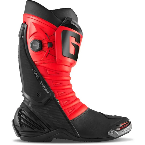 Botas Gaerne GP1 LS, Black/Fluo Red