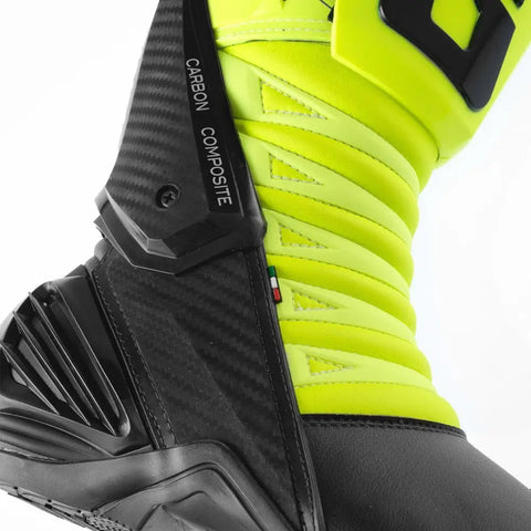 Botas Gaerne GP1 LS, Black/Fluo Yellow