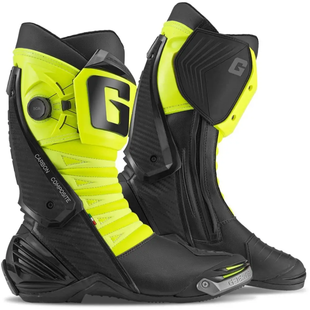 Botas Gaerne GP1 LS, Black/Fluo Yellow
