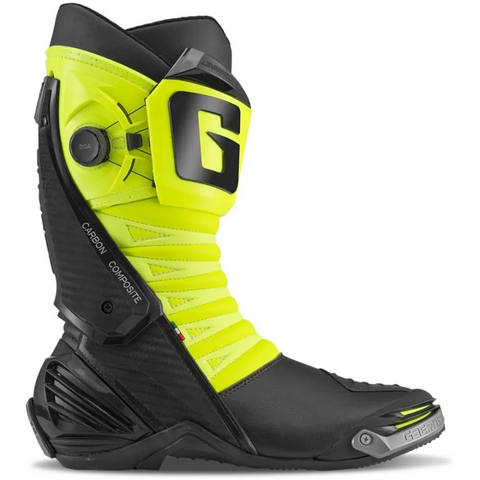 Botas Gaerne GP1 LS, Black/Fluo Yellow