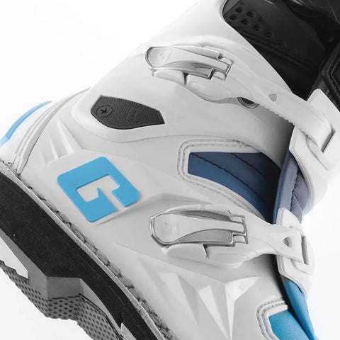 Botas Gaerne SG-12 LE Black/White/Carolina Blue