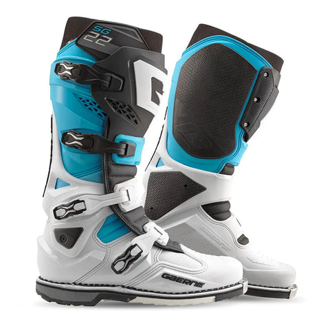 Botas Gaerne SG-22 LE White/Black/Light Blue