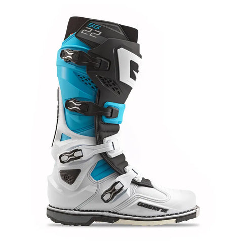 Botas Gaerne SG-22 LE White/Black/Light Blue