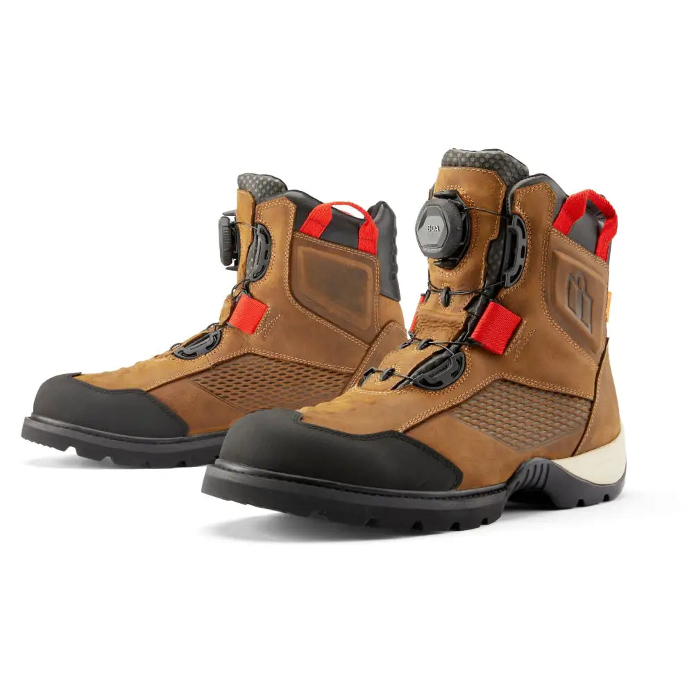 Botas Icon Stormhawk Impermeables | Moto-Rad® México 🇲🇽
