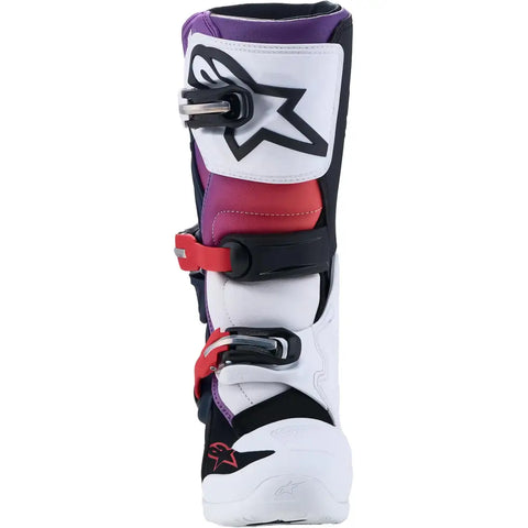 Botas para Niño Alpinestars Tech 7S Dark Blue/White/Black/Purple