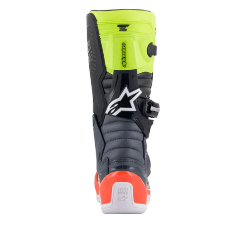 Botas para Niño Alpinestars Tech 7S Dark Gray/Red flourescent/Yellow