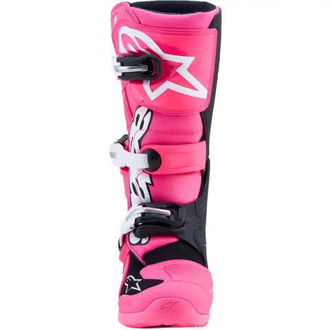 Botas para Niño Alpinestars Tech 7S Fluorescent Pink/Black/White