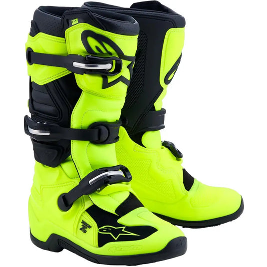Botas para Niño Alpinestars Tech 7S Fluorescent Yellow/Black