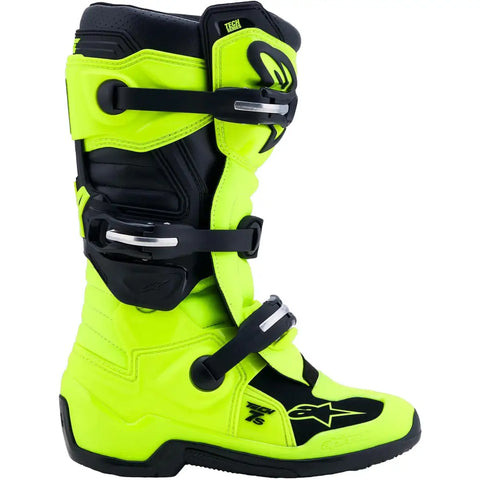 Botas para Niño Alpinestars Tech 7S Fluorescent Yellow/Black
