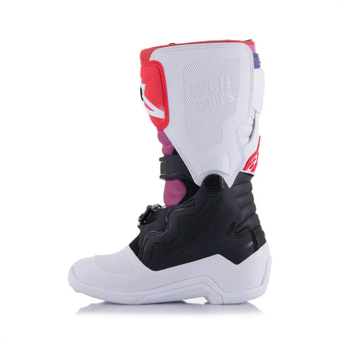 Botas para Niño Alpinestars Tech 7S White/Black/Rainbow