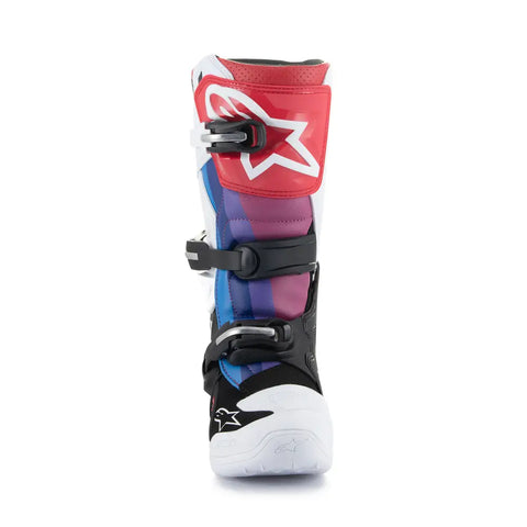 Botas para Niño Alpinestars Tech 7S White/Black/Rainbow