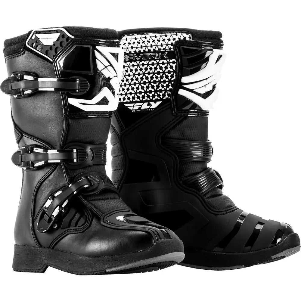 Botas para Niño Fly Racing Youth Maverik Black