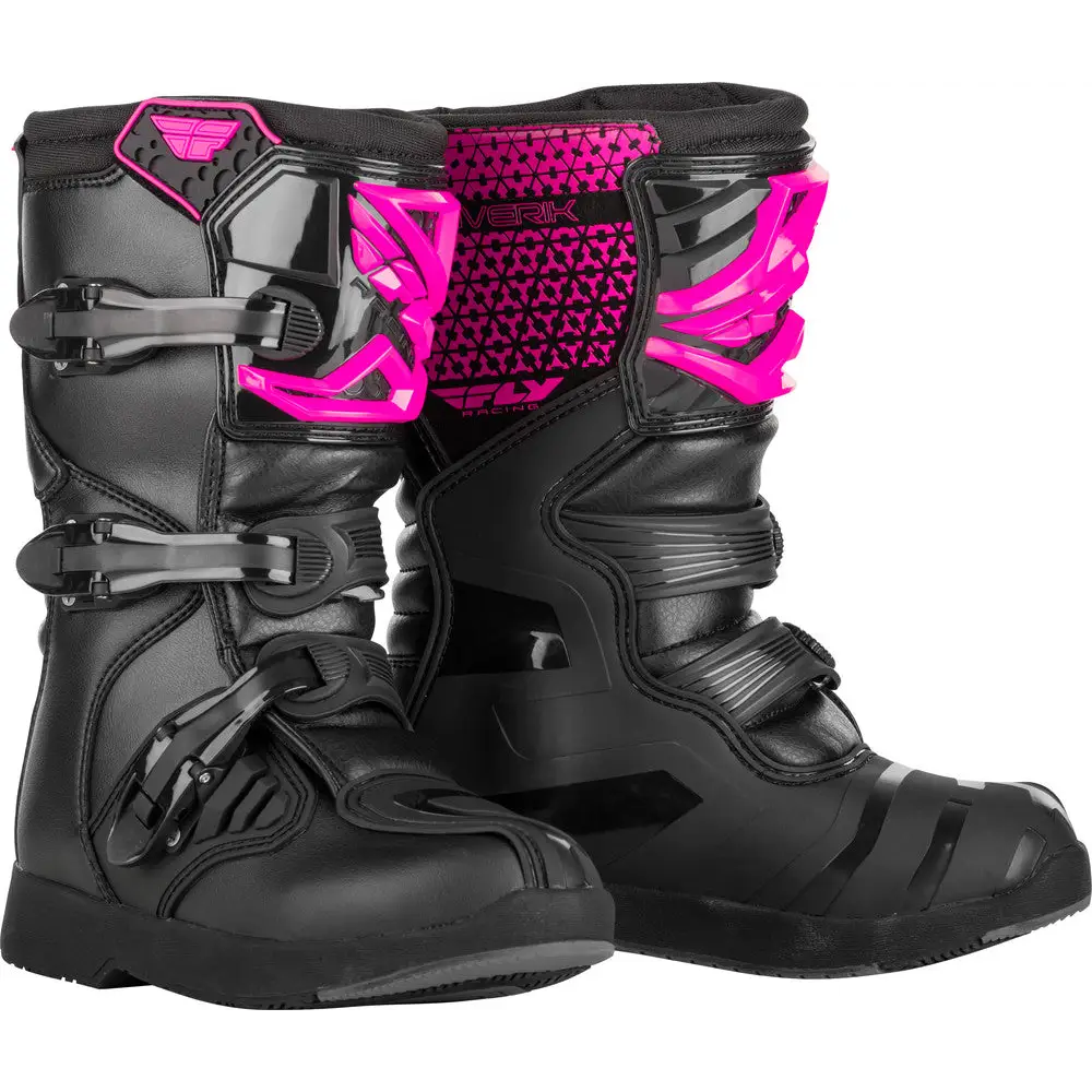 Botas para Niño Fly Racing Youth Maverik Pink/Black