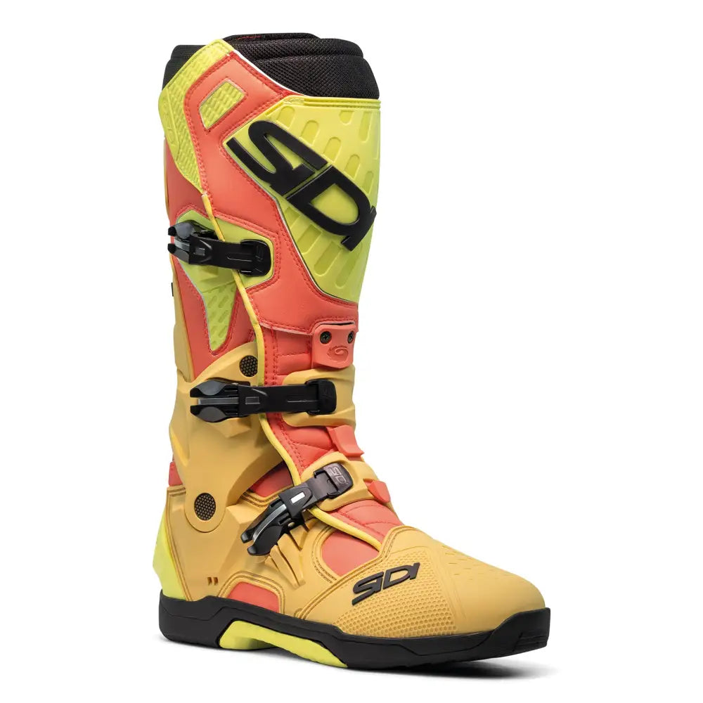Botas Sidi Crossair Gold/Lime