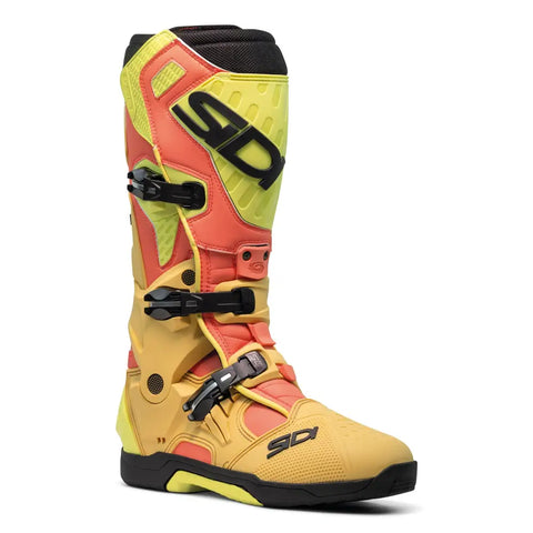 Botas Sidi Crossair Gold/Lime