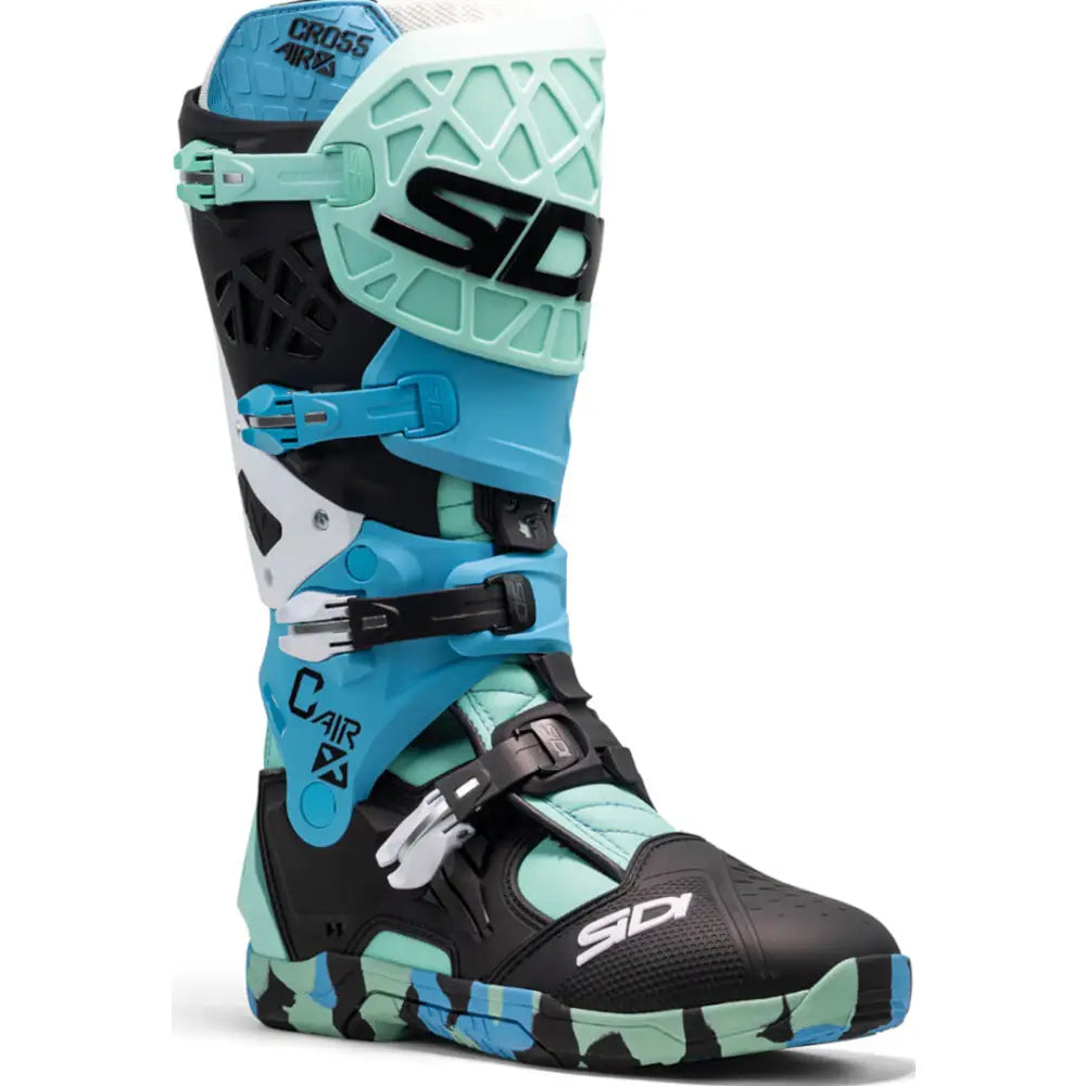 Botas Sidi Crossair-X Messy Cyan