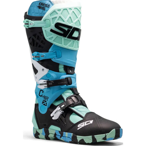 Botas Sidi Crossair-X Messy Cyan
