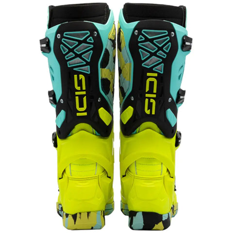 Botas Sidi Crossair-X Mint/Fluo Yellow