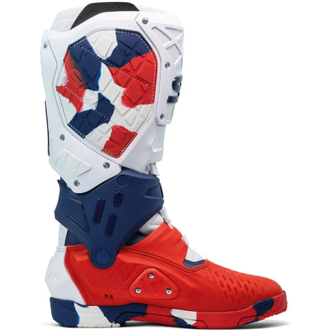 Botas Sidi Crossair-X White/Navy/Red