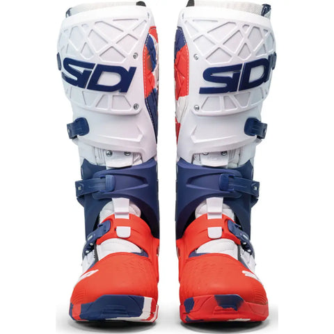 Botas Sidi Crossair-X White/Navy/Red