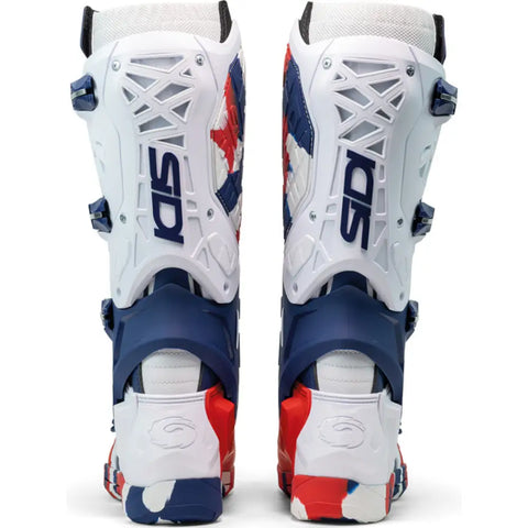 Botas Sidi Crossair-X White/Navy/Red