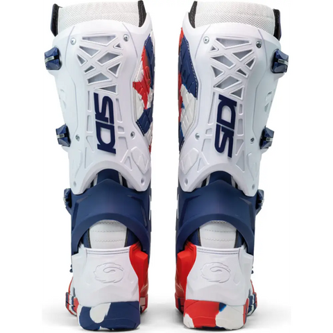 Botas Sidi Crossair-X White/Navy/Red