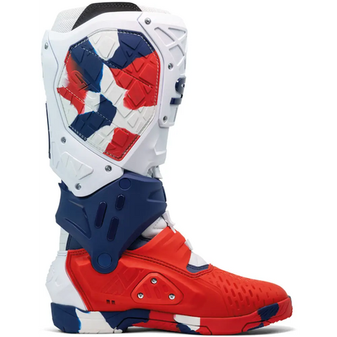 Botas Sidi Crossair-X White/Navy/Red