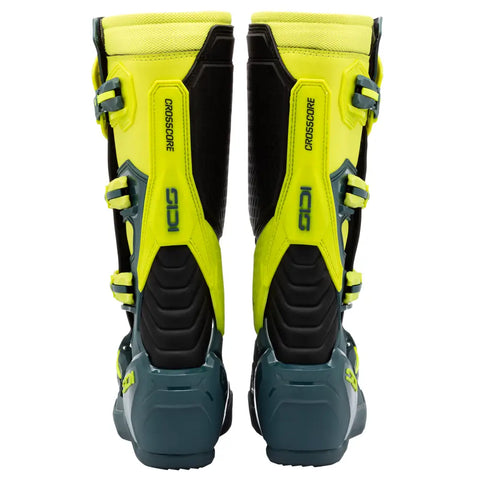 Botas Sidi Crosscore Petrol/Yellow Fluo